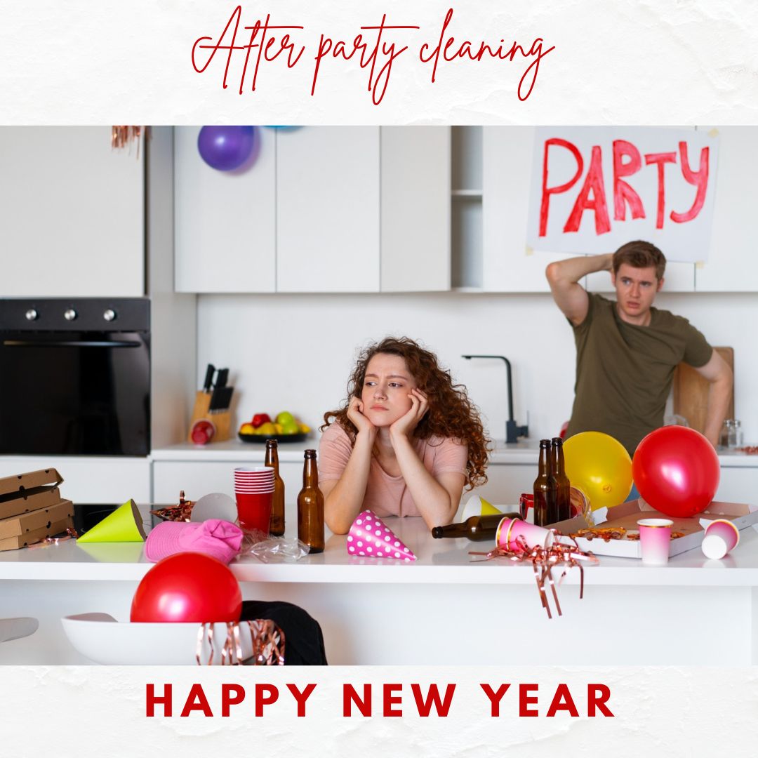 Read more about the article 🎄 After-Party Cleaning Services for Christmas and New Year  🎉
